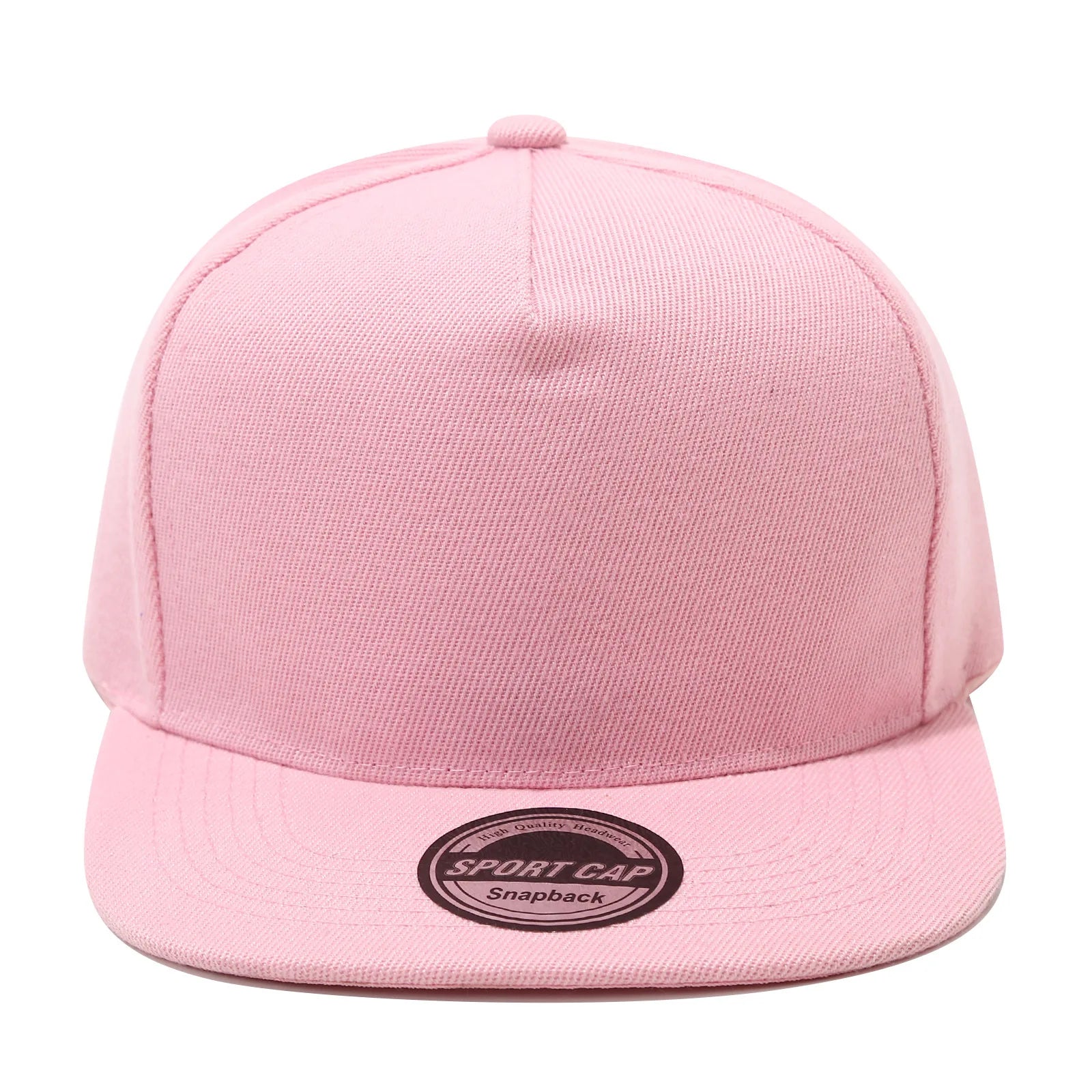 Unisex Einfarbige Splicing Baseballkappe | Frühling & Herbst Outdoor Verstellbare Hip-Hop Trucker Cap | Sonnenschutz Baseballcap Kaufschwan® Pink Einstellbar