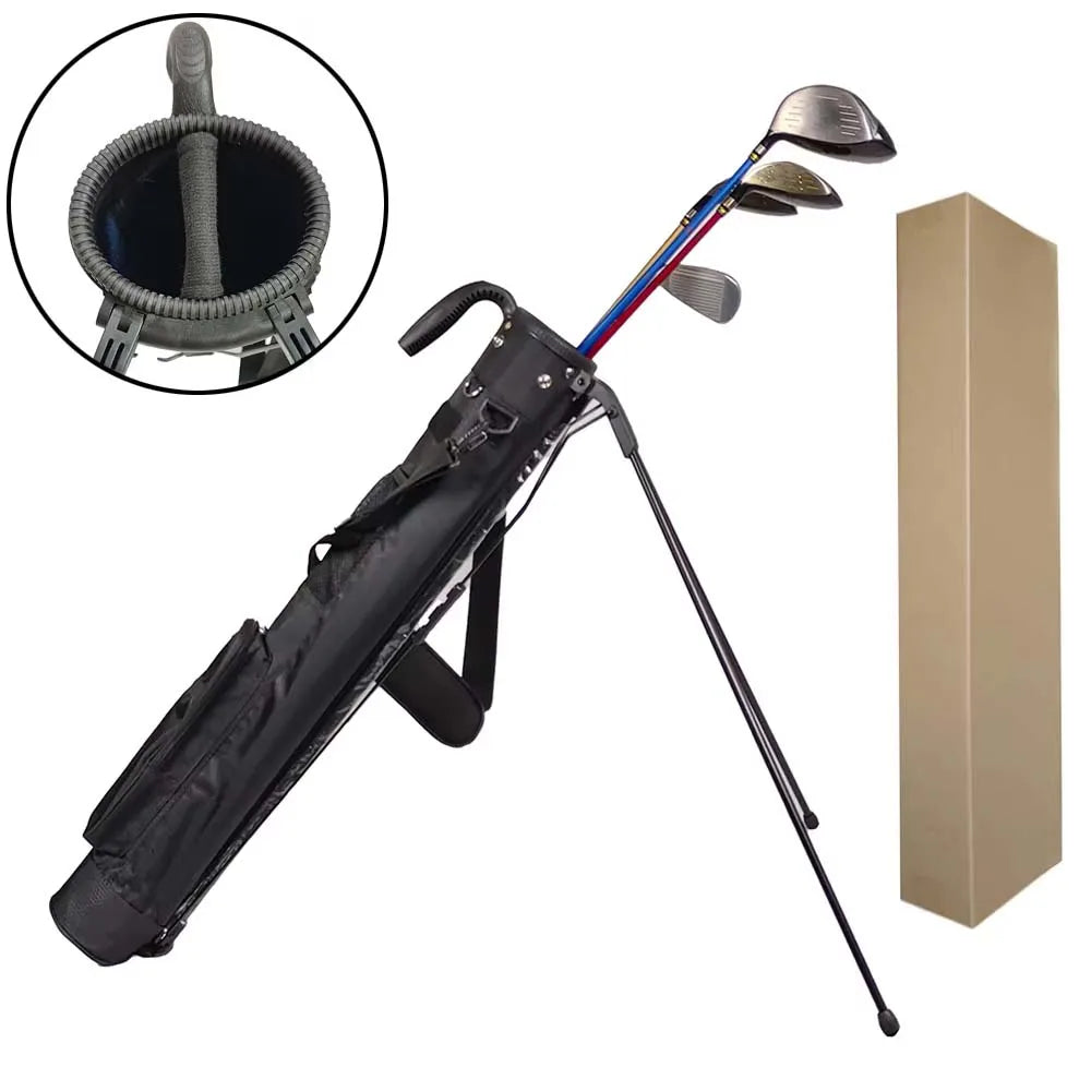 Leichte Golf Standtasche – Wasserdichte Golftasche mit Halterung | Tragbare Golf Schlägertasche für Damen & Herren Kaufschwan®