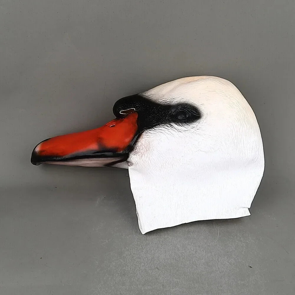 Cosplay Gans Ente Maske – Zoo Tier Latex Maske für Halloween, Maskerade & Kostüm Party Requisite Kaufschwan®