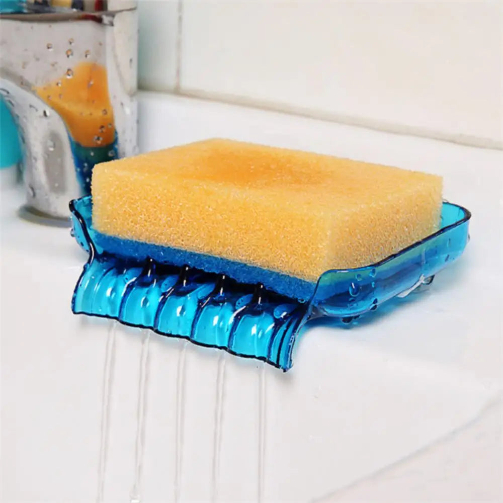 Bunte Wasserfall-Seifenschale – Kunststoff-Seifenhalter mit Saugnapf für Bad & Küche Kaufschwan®