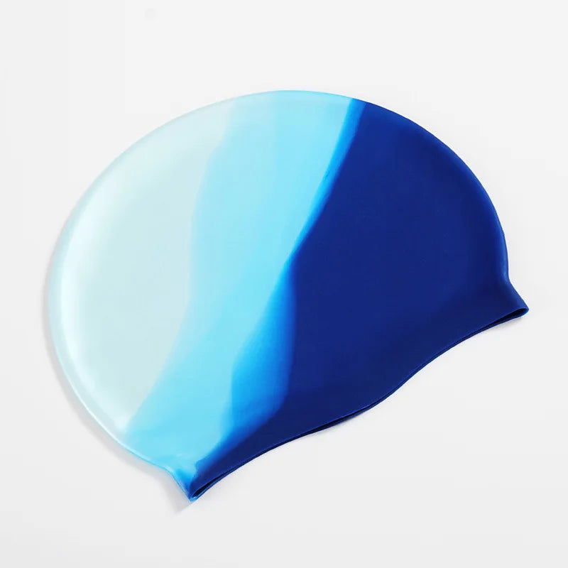 Silikon Schwimmkappe – Wasserdicht & Elastisch | Badehaube für Lange Haare | Unisex Schutzkappe für Schwimmbad & Training Kaufschwan®