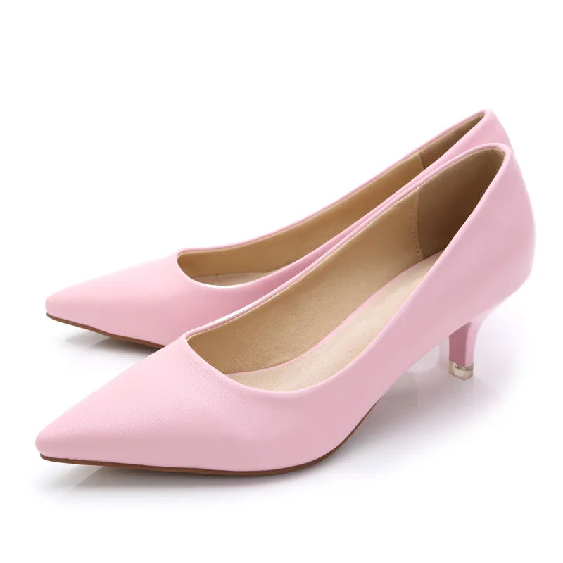 SALE - Damen Business-Pumps mit 5 cm Absatz – Elegante Spitzenschuhe Kaufschwan®