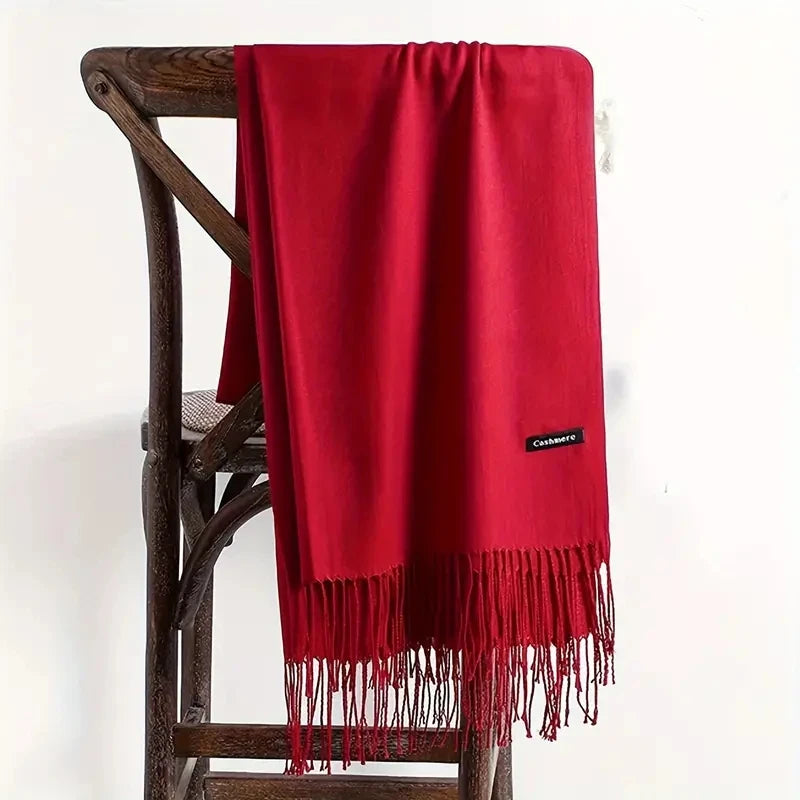 Damen Pashmina Schal | Weich wie Kaschmir | Schal, Reise- & Büro-Accessoire Kaufschwan®