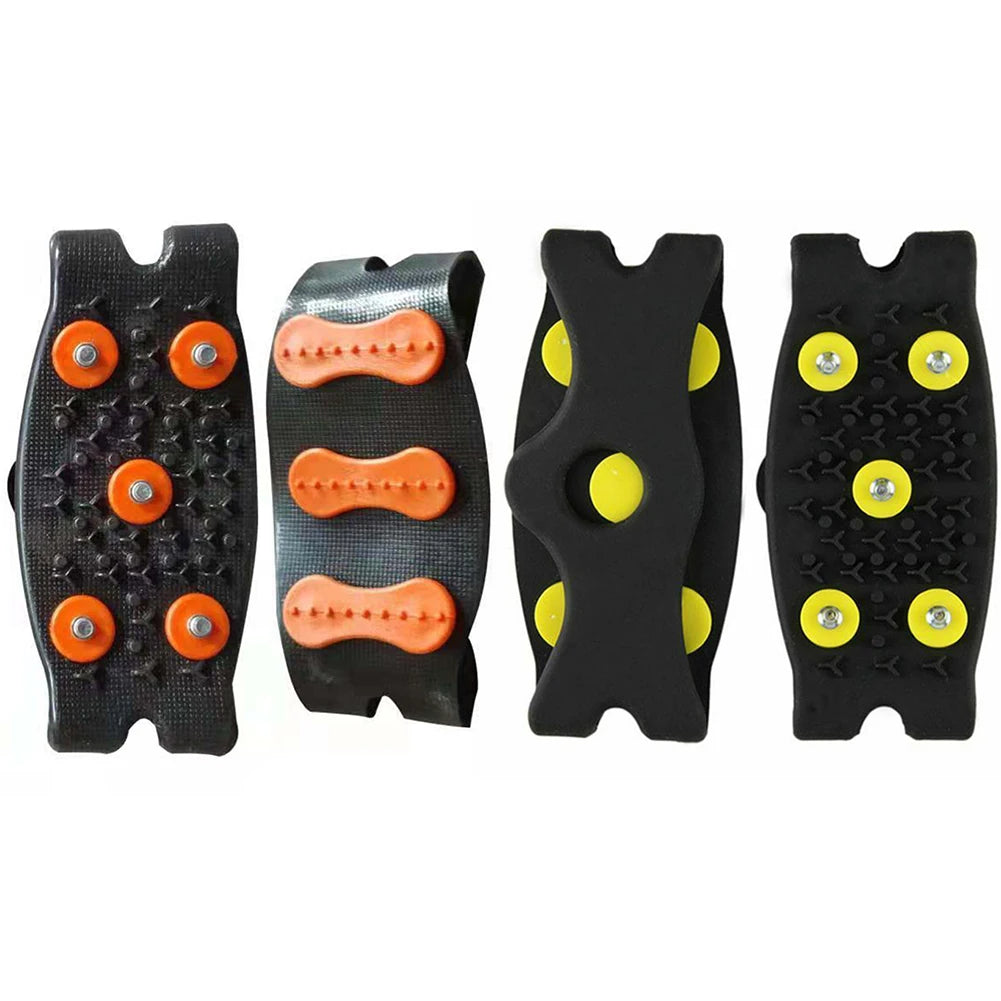 5-Zacken Anti-Rutsch Steigeisen – Unisex Schnee Krallen Schuhüberzüge für Gehen & Wandern | Winter Grips für Mehr Halt Kaufschwan®