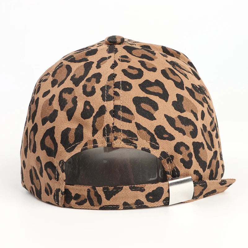 Leopard Print Baumwoll Baseballkappe | Herren & Damen Snapback Hip Hop Hat | Frühling & Sommer Baseballcap | Verstellbare Peaked Cap Kaufschwan®