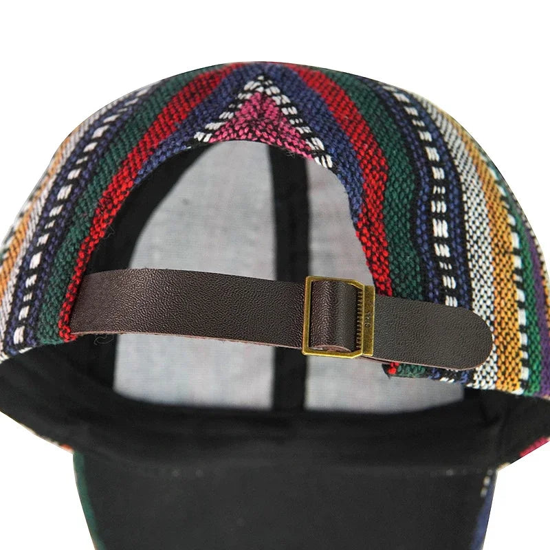 Bohemia Print Baseballkappe | Damen & Herren Boho Stil Baseballcap | Baumwolle Verstellbar Snapback Outdoor Cap Kaufschwan®