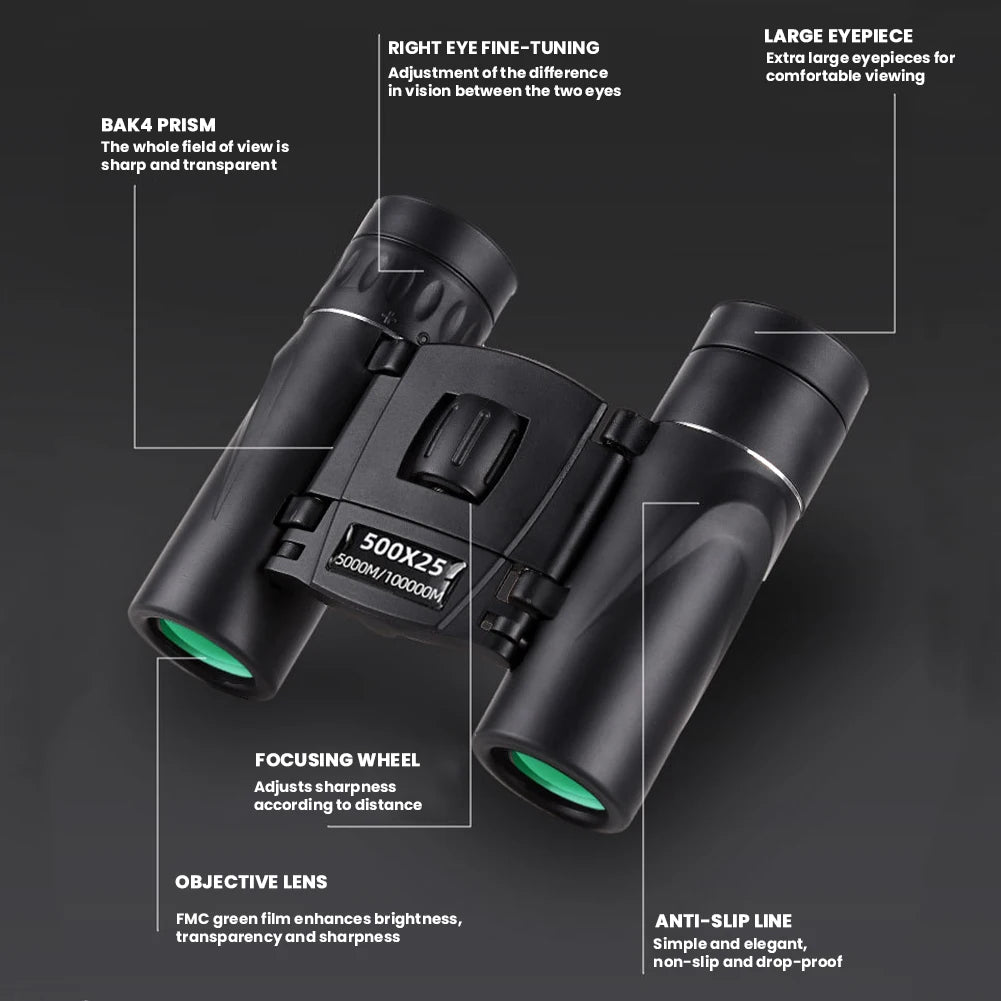 HD Fernglas für Weitsicht – Leistungsstarkes Professionelles Teleskop für Outdoor Camping & Reisen Kaufschwan®