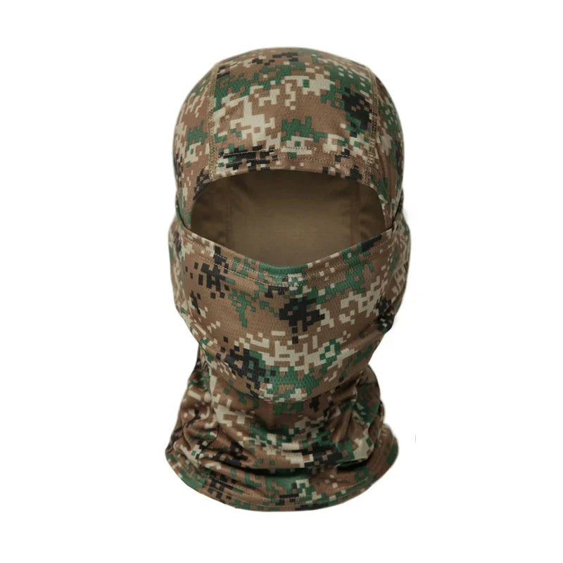 Camouflage Balaclava Mütze – Vollgesichtsmaske für Radfahren & Outdoor Sport | Skimaske Motorrad Helm Unterziehmütze Kaufschwan® Design 11