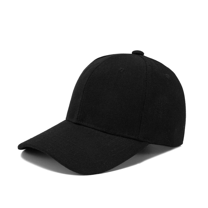 Kinder Baseballkappe | Verstellbare Sommer Baseballcap für Jungen & Mädchen | Reise & Outdoor Sonnenschutz Baseballcap Kaufschwan® Schwarz