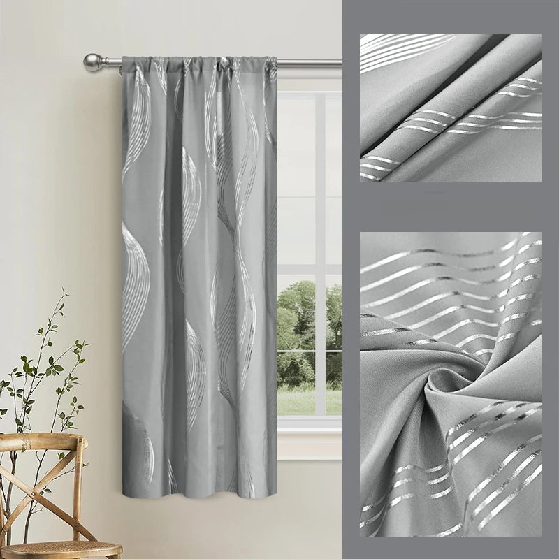 Luxus Marmor Goldfolie Print Vorhang Präzises Design für Wohnzimmer Dekoration Kaufschwan®