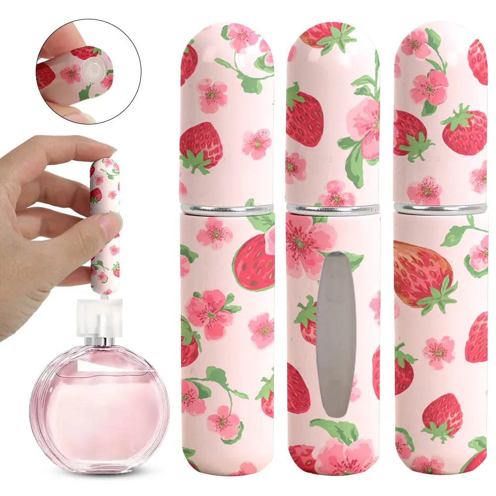 5ml Mini Parfümflaschen – Nachfüllbare Reise-Sprayflaschen | Tragbare Leere Parfümsprüher Kaufschwan® Design 8