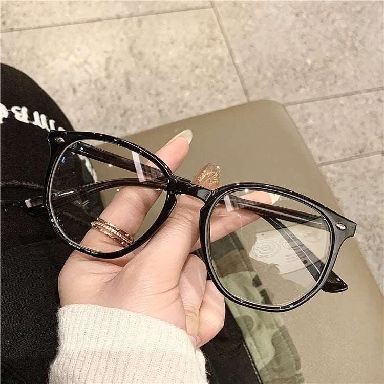Transparente Computerbrille – Anti-Blau-Licht Polygon-Quadrat Fassung für Damen & Herren | Modische Klare Optische Brille Kaufschwan®