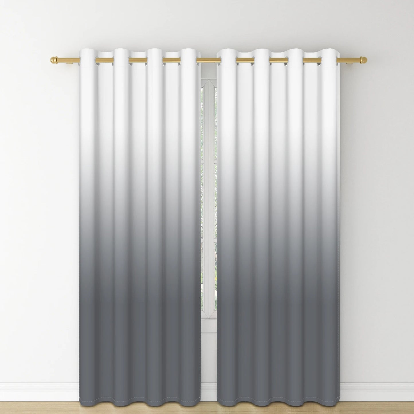 Hochwertige Verdunkelungsvorhang 2 Stück/Set - Effektive Verdunkelung - Wärmeisolierung und Energieeinsparung Kaufschwan®