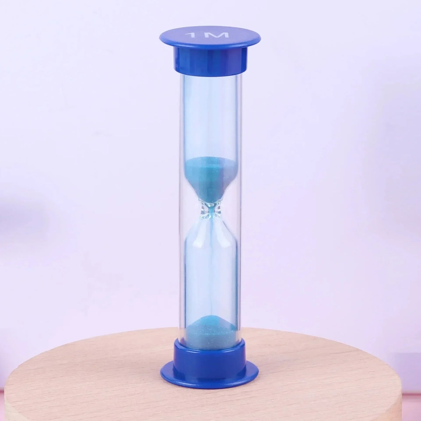 Bunte Kunststoff Sanduhr – Dekorativer Kinder Timer für Zuhause, Kindergarten & Garten Kaufschwan® 1 Minute