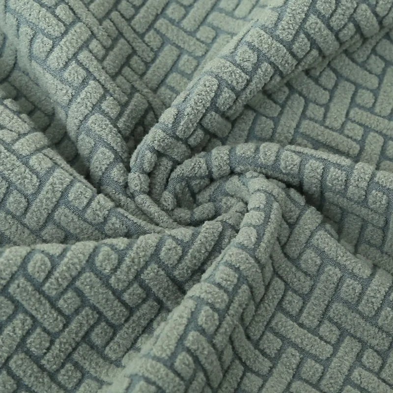 Elastischer Esszimmer Stuhlbezug – Dehnbarer Dicker Jacquard Küchenstuhl Überzug für Esszimmer, Hotel, Hochzeit & Bankett