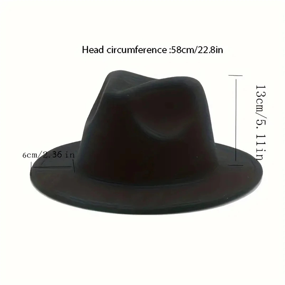 Western Cowboy Wollhut – Doppelseitiger Patchwork Filz Jazzhut, Unisex Vintage Cowboy Hut für Herren & Damen Kaufschwan®
