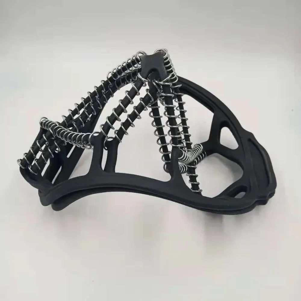 1 Paar Anti-Rutsch Eis Griffe Schuhüberzüge – Traktionsspikes für Eis & Schnee | Outdoor Gehen, Camping & Sport Crampons Kaufschwan®