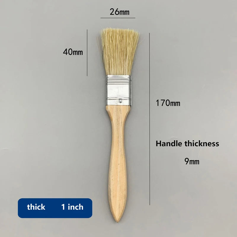Malerpinsel mit Naturborsten – Präzisions Pinsel für Farbe, Lack & Lasur Kaufschwan® Pinsel 1 1 Stück