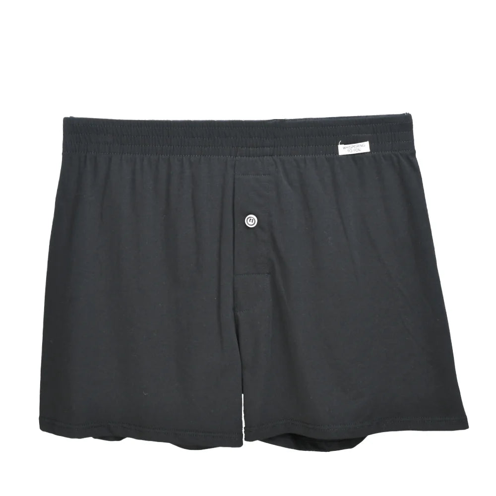 Herren Boxershorts aus Baumwolle – Bequeme Unterwäsche mit Elastischem Bund | Klassische Knopfleiste, Große Größen, Perfekt für Zuhause Kaufschwan®