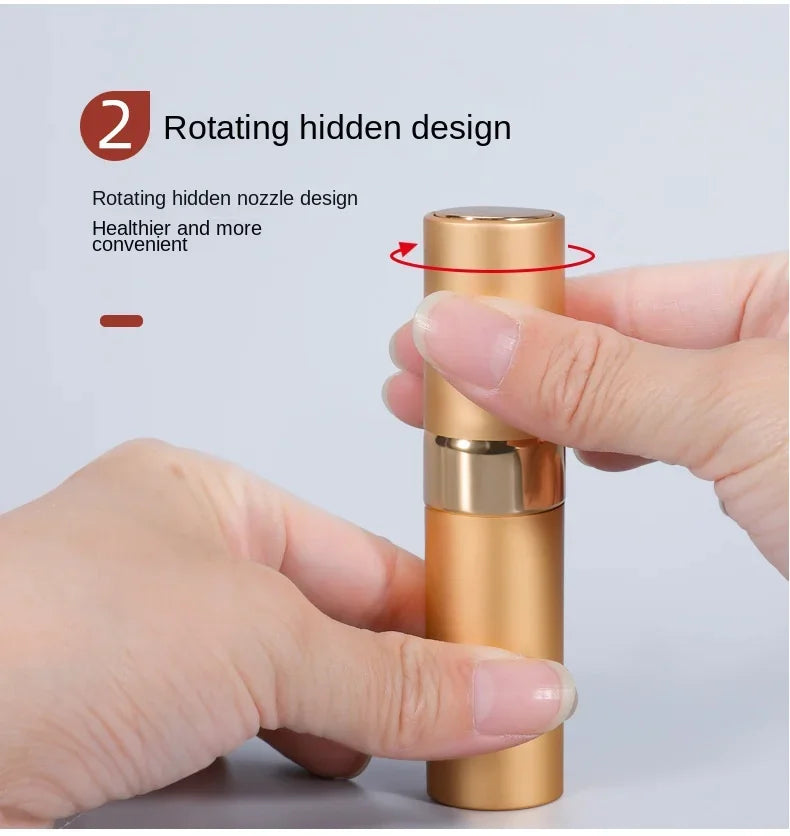 8ml Parfüm Nachfüllflasche – Aluminium Refill Spray Atomizer | Tragbare Reise-Parfümflasche Kaufschwan®