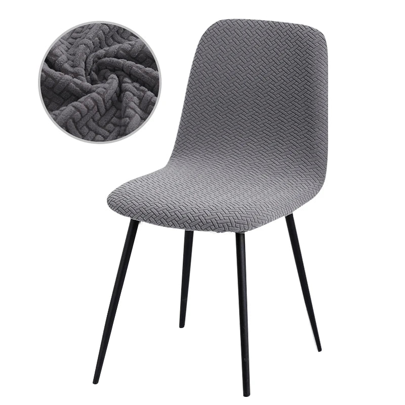Hochwertiger Samt Stuhlbezug 1/2/4/6 Stück – Elastischer Esszimmer Stuhlüberzug | Zwei Stoffvarianten Stuhlbezüge für Zuhause Kaufschwan®