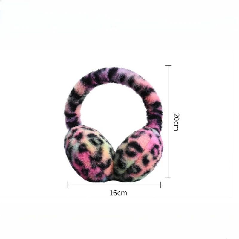 Modische Winter Ohrwärmer – Damen & Mädchen Flauschige Kunstfell Earmuffs | Süße Faltbare Ohrenschützer für Outdoor, Radfahren & Ski Kaufschwan®
