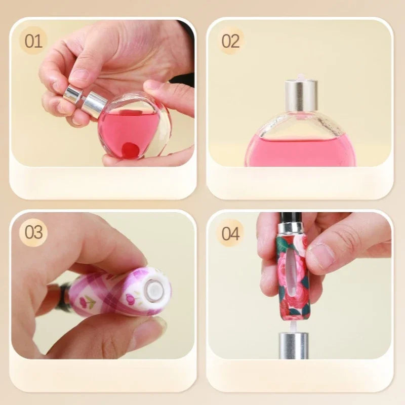 5ml Mini Parfümflaschen – Nachfüllbare Reise-Sprayflaschen | Tragbare Leere Parfümsprüher Kaufschwan®