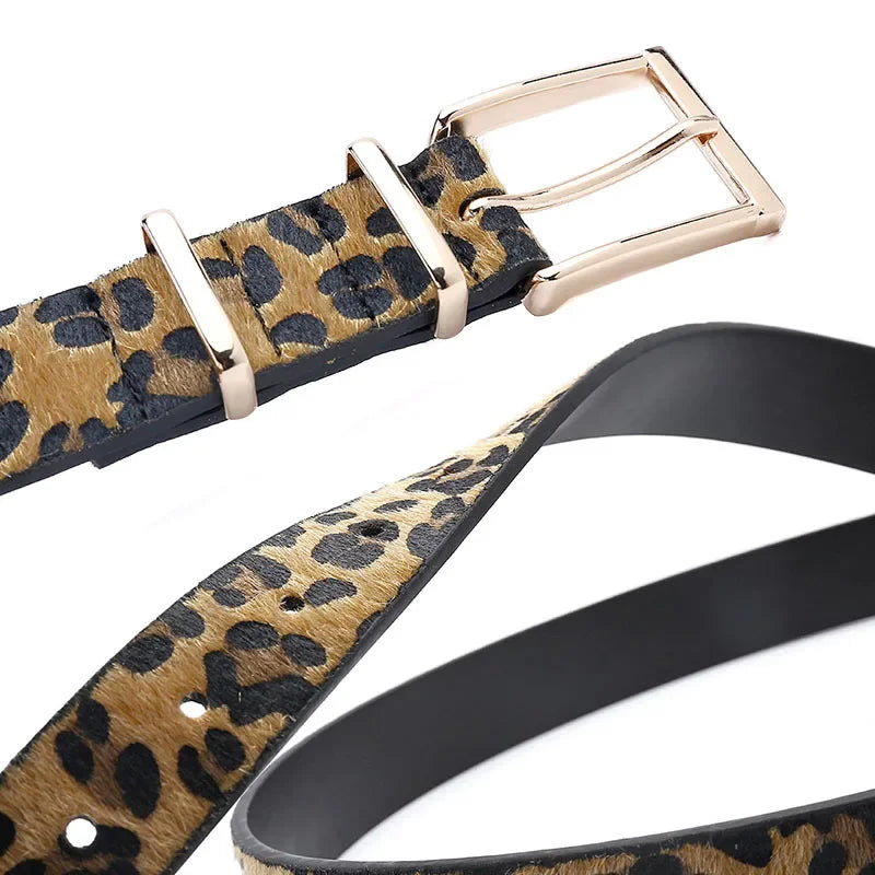 Leopardenmuster Damen Gürtel – Retro Gothic Stil | Luxus Y2K Modischer Gürtel für Jeans, Mäntel & Kleider Kaufschwan®