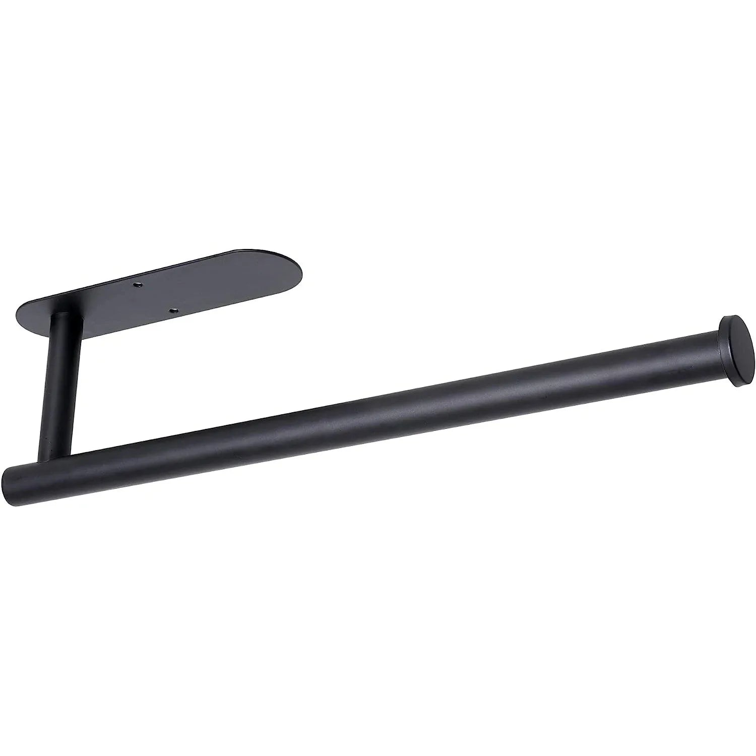 Schwarzer Selbstklebender Küchenrollenhalter – Wandmontage für Küche & Bad Aufbewahrung Kaufschwan®