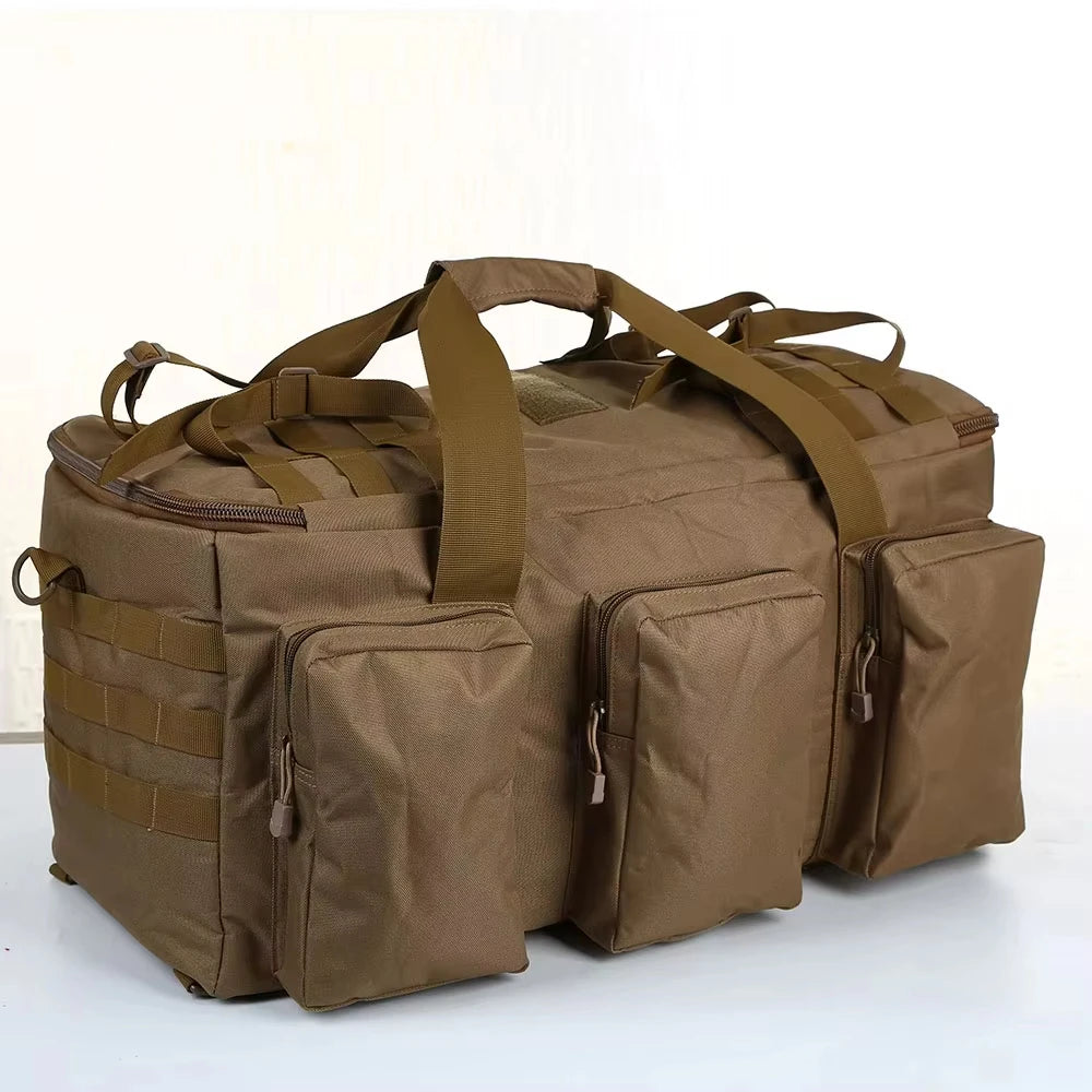 55L Gepäck Reisetasche – Große Taktische Reisetasche für Wandern & Camping | Outdoor Rucksack Schultertasche Gym Tasche Kaufschwan®