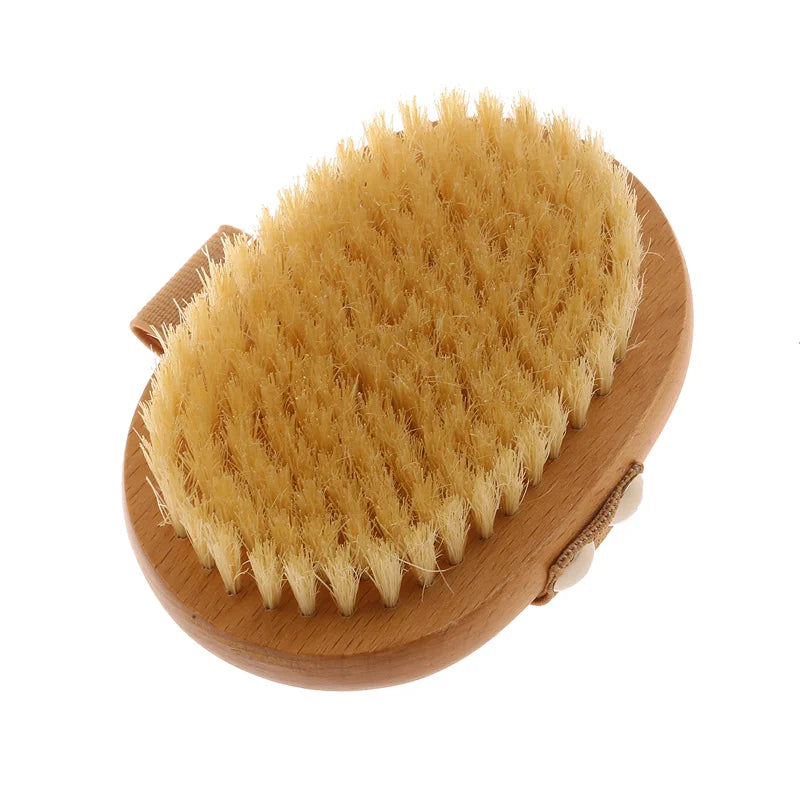 Naturborsten Körperbürste – Nass & Trocken Peeling Massage SPA Werkzeug Kaufschwan®
