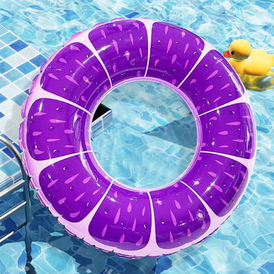 Aufblasbarer Schwimmring mit Fruchtmotiv – PVC Pool Schwimmreifen für Strand & Poolparty Kaufschwan®