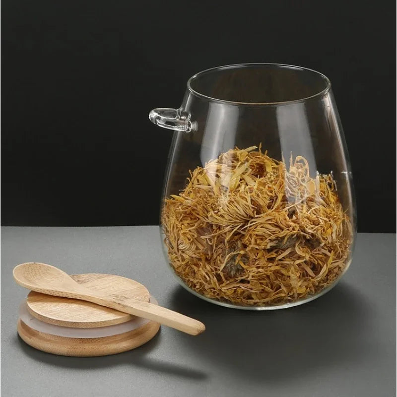 Hochwertige Vorratsbehälter – Glas Aufbewahrungsdosen mit Deckel | Luftdichte Küchenbehälter für Zucker, Tee & Kaffee Kaufschwan®