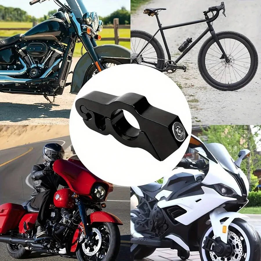 Fahrrad Lenker Schloss – Anti-Diebstahl Aluminiumlegierung Schloss mit 2 Schlüsseln | Robustes Stahl Motorrad & E-Bike Sicherheitsschloss Kaufschwan®