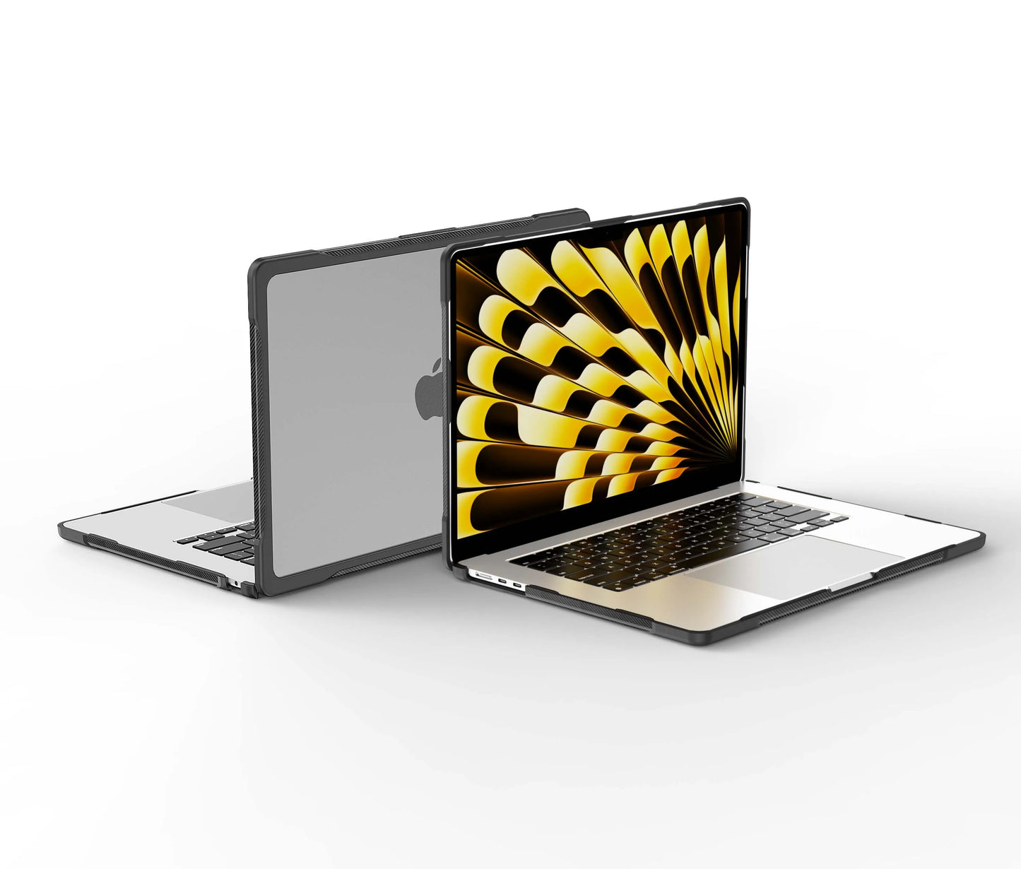 Laptop Hülle für MacBook Air 13.6/15 (M1 M2 M3 M4 2025) & Pro 14/16 – Stoßfeste Anti-Fall Schutzhülle Kaufschwan®