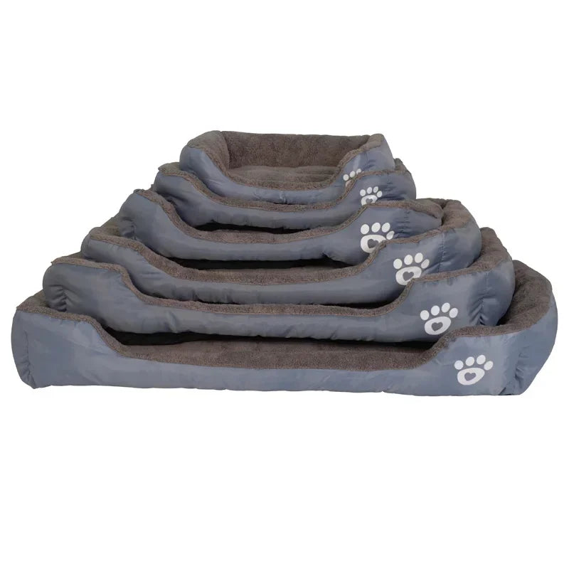 Weiches Warmes Haustierbett – Sofa Bett mit Wasserdichtem Boden für Hunde & Katzen Kaufschwan®