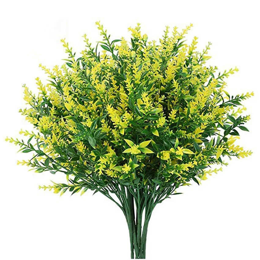 Künstliches Lavendelgras aus Kunststoff – Kunstblume für Hochzeit, Zuhause, Garten & Vasen Dekoration | DIY & Fotorequisiten Kaufschwan®