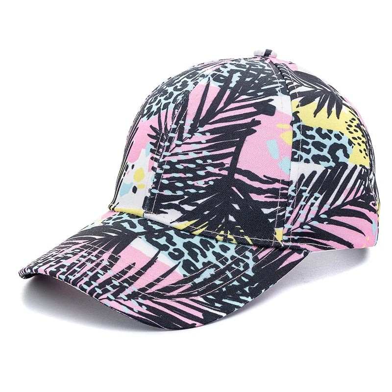 Outdoor Freizeit Regenbogen Kappe | Damen Regenbogen Bunte Baseballkappe | Streetwear Baseballcap Kaufschwan® Geometrisch 56cm-60cm