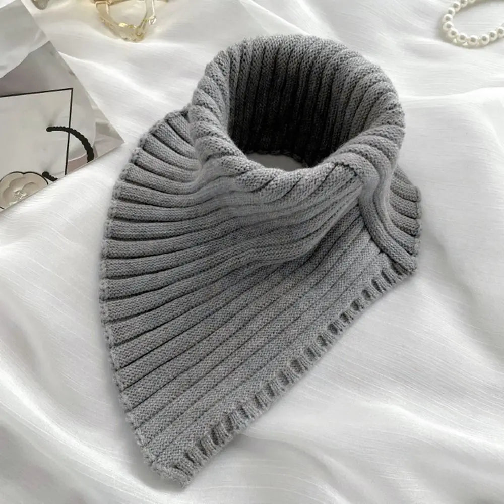 Abnehmbarer Winter Schal – Winddichter Gestrickter Fake Rollkragen für Damen | Warmer Halswärmer für Kaltes Wetter Kaufschwan®