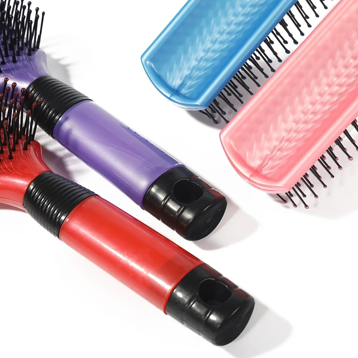 Kunststoff Entwirrungs-Haarbürste – Massagekamm für Alle Haartypen | Unisex Friseur-Werkzeug für Damen & Herren Kaufschwan®