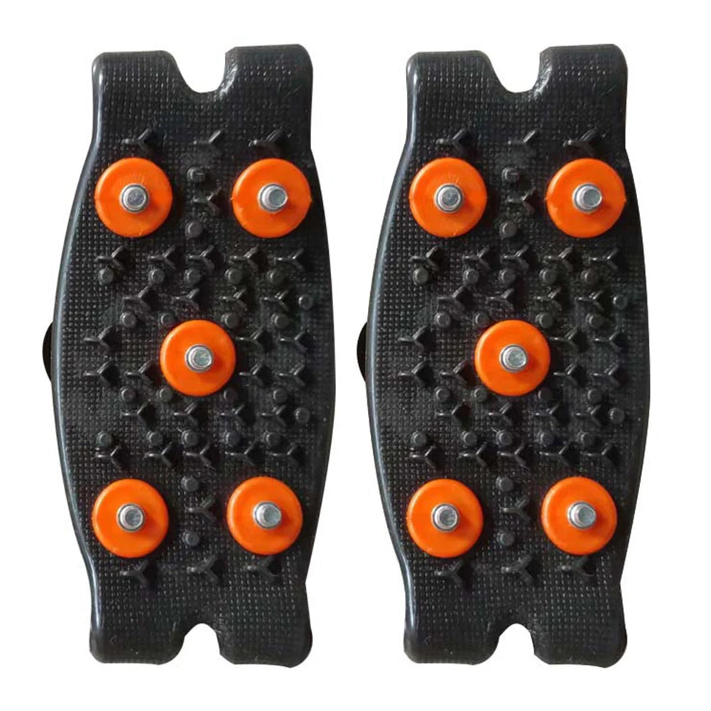 5-Zacken Anti-Rutsch Steigeisen – Unisex Schnee Krallen Schuhüberzüge für Gehen & Wandern | Winter Grips für Mehr Halt Kaufschwan®