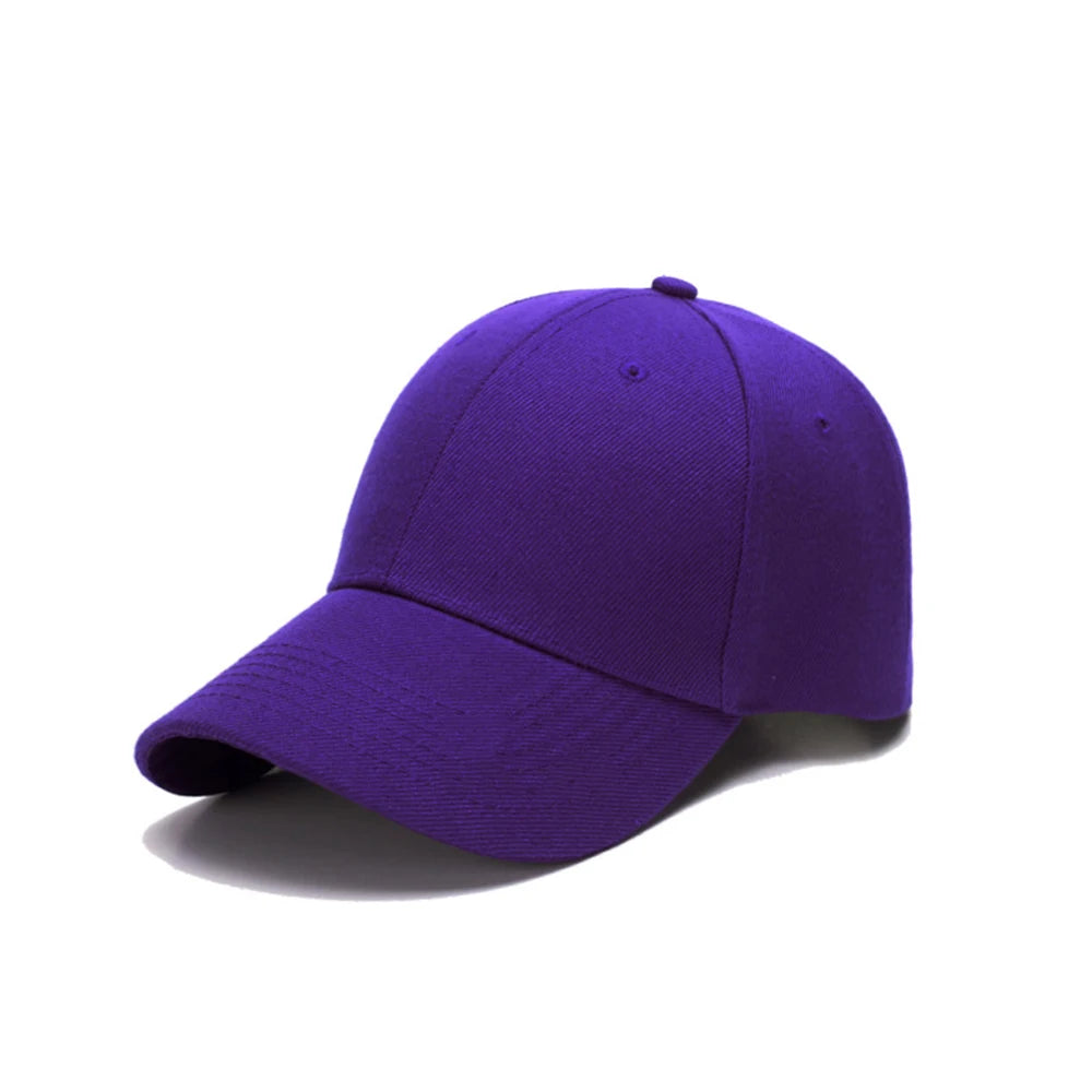 Kinder Baseballkappe | Verstellbare Sommer Baseballcap für Jungen & Mädchen | Reise & Outdoor Sonnenschutz Baseballcap Kaufschwan® Lila
