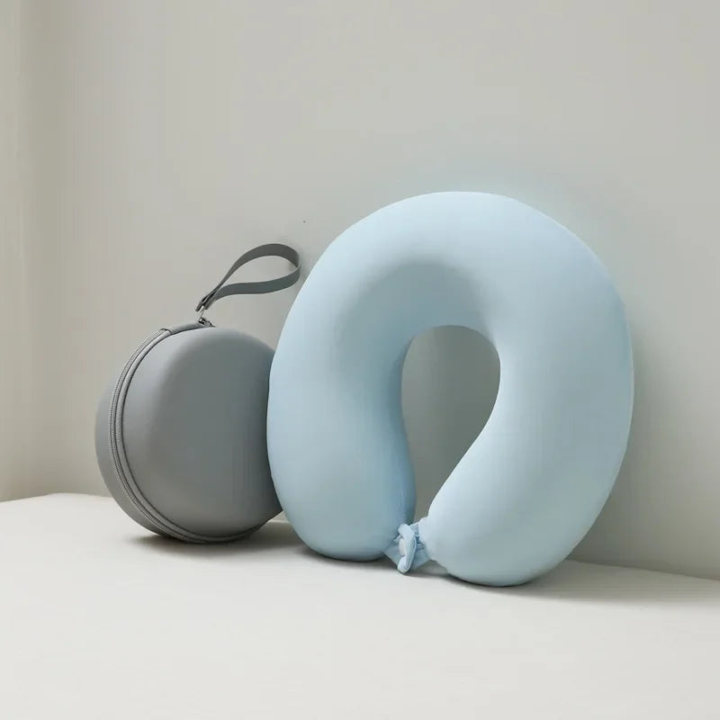 Multifunktionales U Förmiges Reisekissen – Memory Foam Nackenkissen mit Langsamer Rückfederung Kaufschwan®