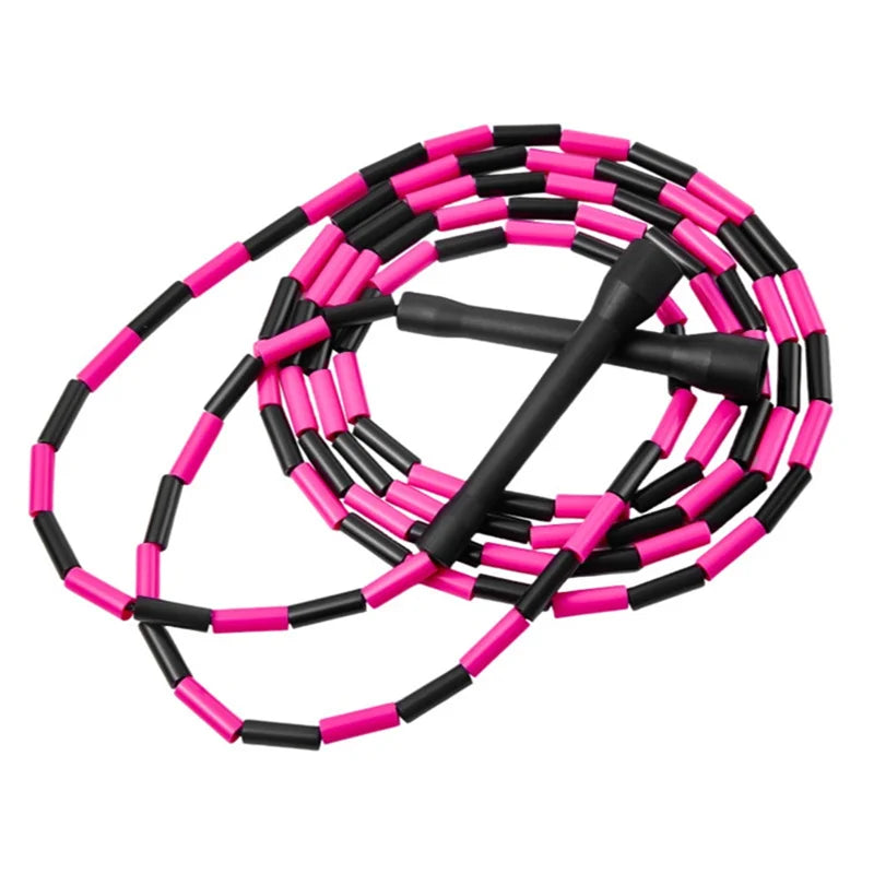 290CM Nylon Springseil – Verschleißfestes Verstellbares Profi Seilspringen | Tragbares Cardio Fitnessgerät für Kinder & Erwachsene Kaufschwan® Design 5