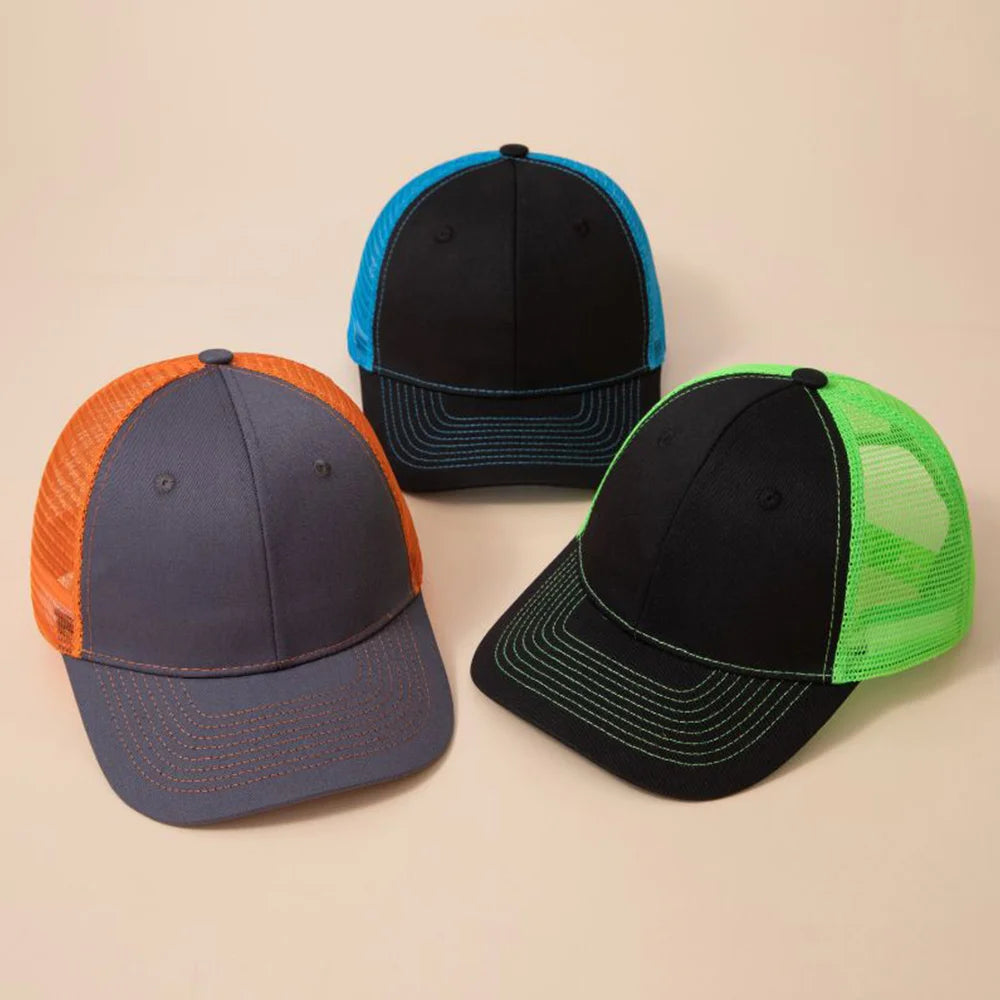 Sommer Baseballkappe | Atmungsaktiv UV-Schutz Outdoor Reise Baseballcap | Verstellbare Hip-Hop Sport Cap für Herren & Damen Kaufschwan®