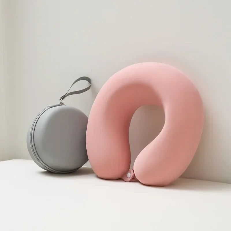 Multifunktionales U Förmiges Reisekissen – Memory Foam Nackenkissen mit Langsamer Rückfederung Kaufschwan®