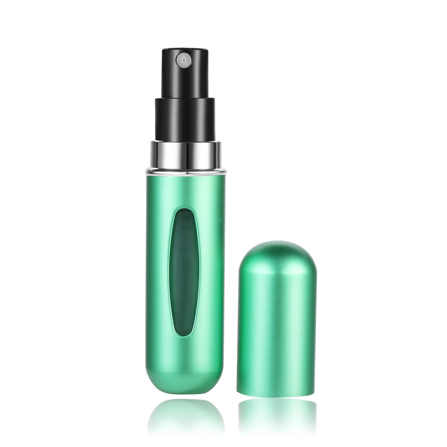 5ml Tragbare Parfüm Nachfüllflasche – Mini Refill Spray Atomizer | Leerer Parfümsprüher für Reisen & Alltag Kaufschwan® Grün