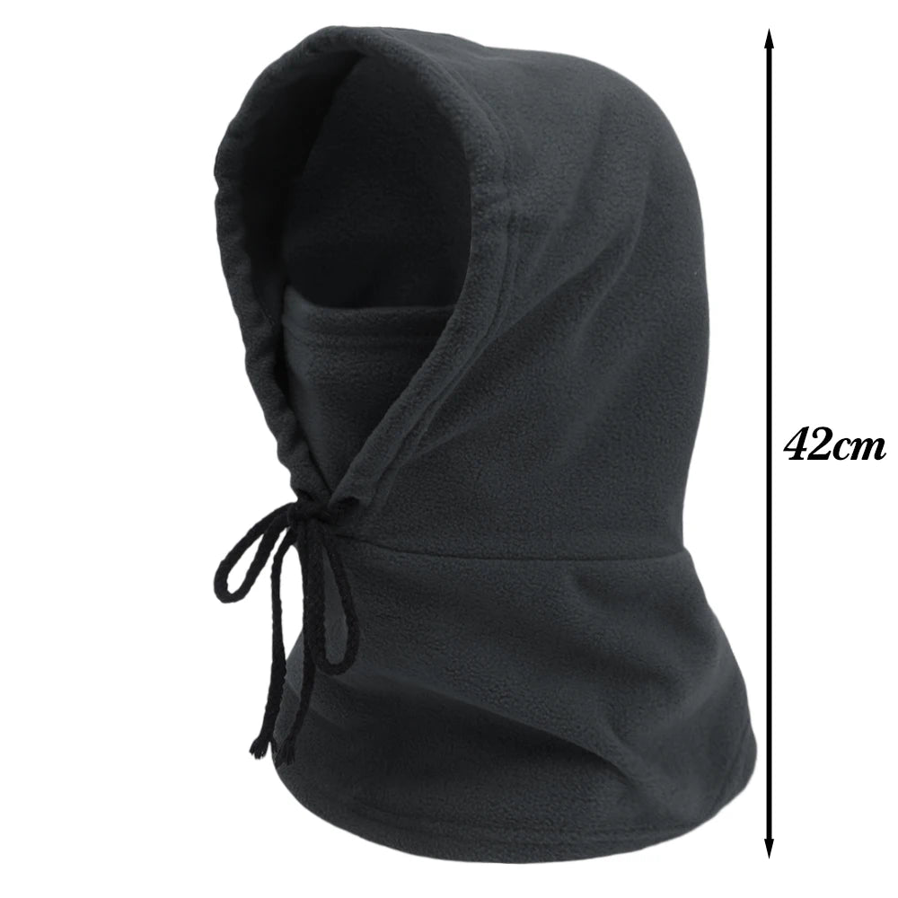 Winter Thermo-Fleece Kapuzenmütze – Winddichte Outdoor Skimaske | Unisex Halswärmer für Damen & Herren beim Radfahren & Wintersport Kaufschwan®