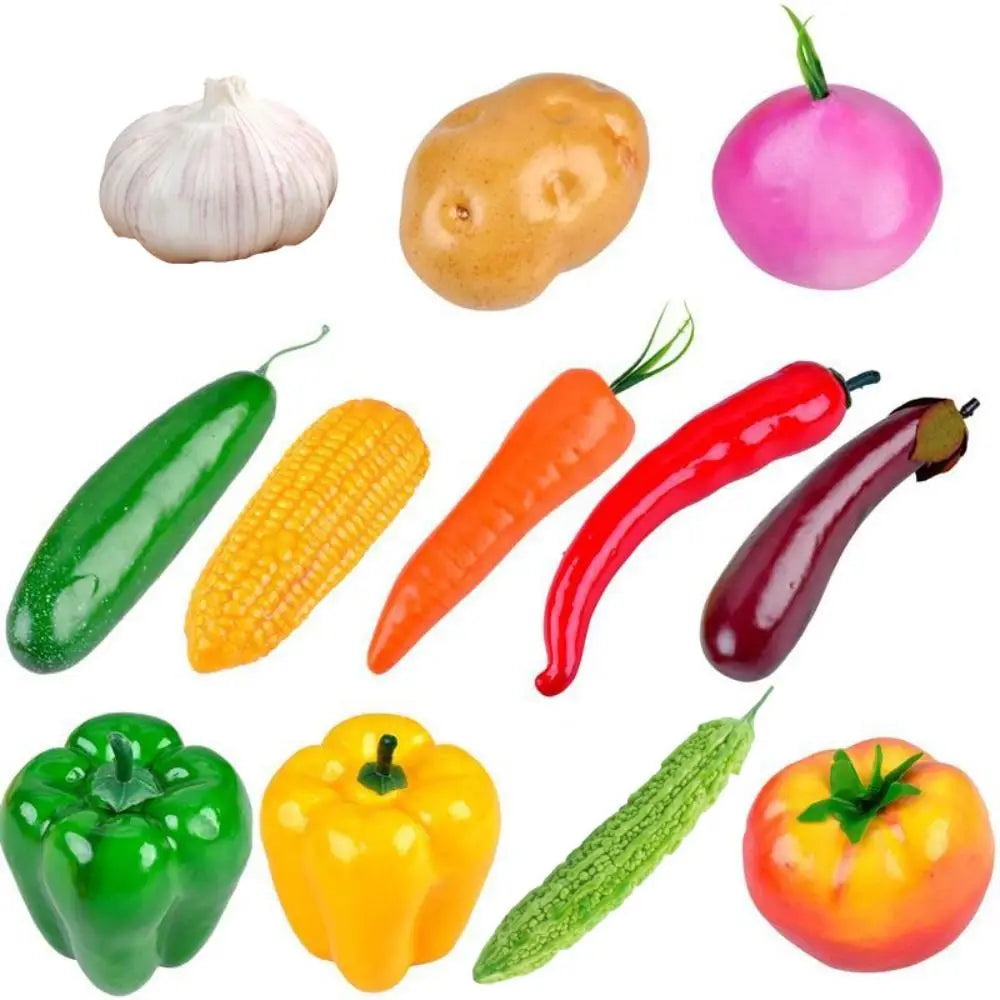 Hochwertiges Lebensmittelmodell als Tischdekoration – Simulierte Künstliche Früchte mit Apfel, Pfirsich, Zitrone & Orange Kaufschwan® Gemüse