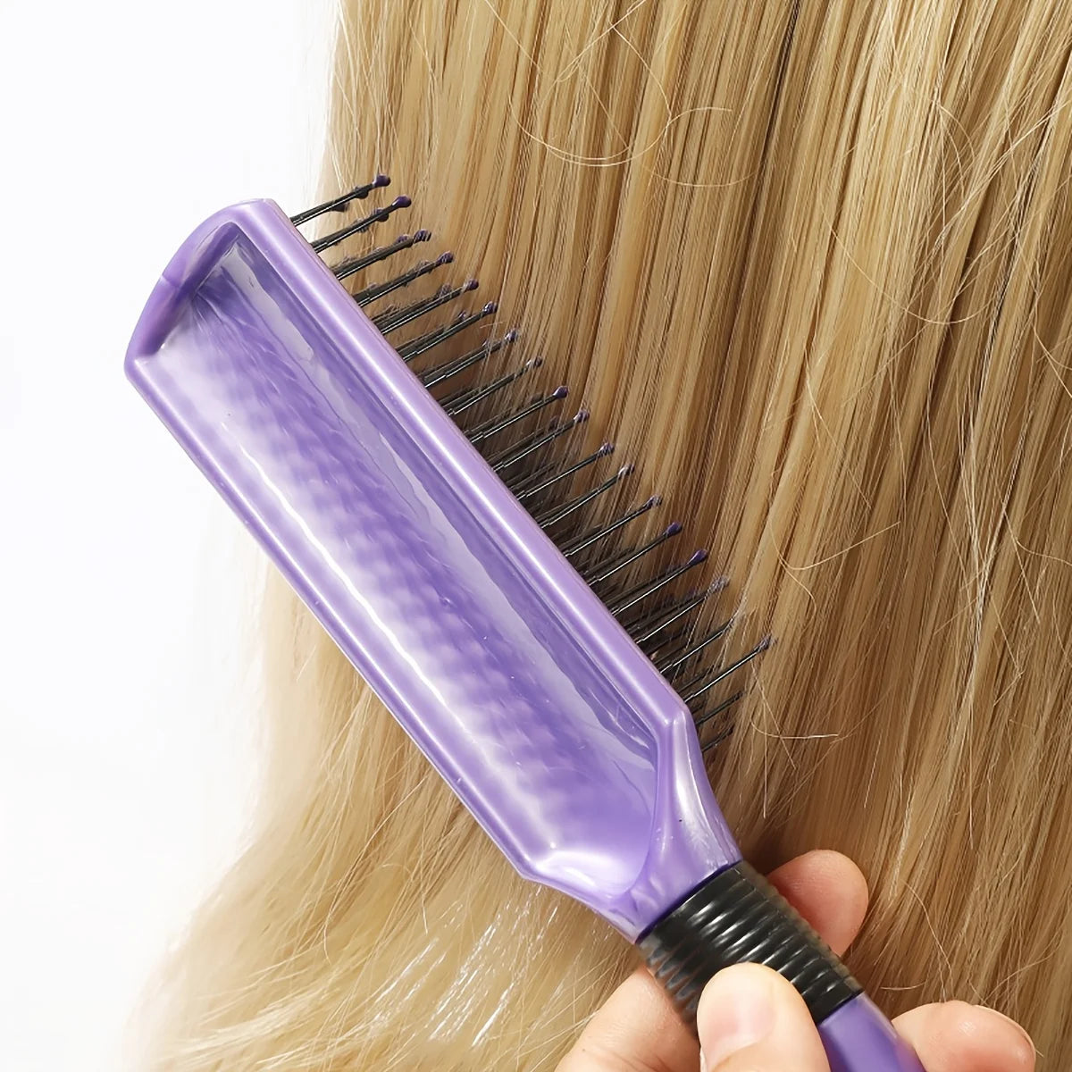 Kunststoff Entwirrungs-Haarbürste – Massagekamm für Alle Haartypen | Unisex Friseur-Werkzeug für Damen & Herren Kaufschwan®